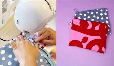 Beautiful Box Wash Bag, Sewing Machine Workshop