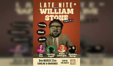 Late Nite* with William Stone (* starts at 8)