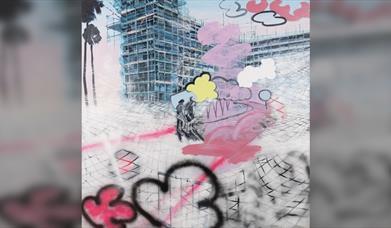 Spray Painting Contemporary Art Workshop