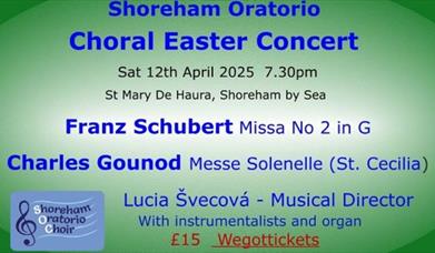 Shoreham Oratorio Easter Choral Concert