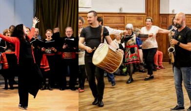 Balkan Duo Meets Slavic Voices