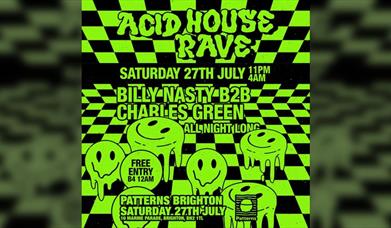 Acid House Rave: Billy Nasty b2b Charles Green (Free Tickets)