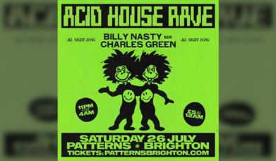 Acid House Rave: Billy Nasty B2b Charles Green
