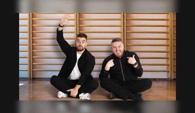 Two Mr P's in a Podcast Live