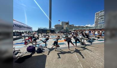 Yoga on the Beach