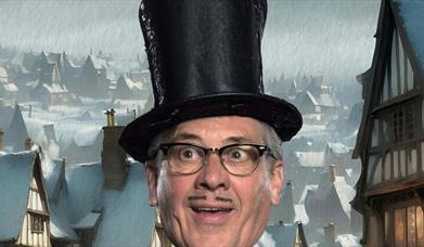 Count Arthur Strong is Charles Dickens in 'A Christmas Carol'