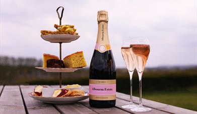 Sparkling Wine High Tea