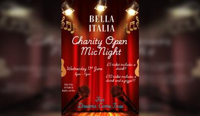 Bella Italia Charity Open Mic Night