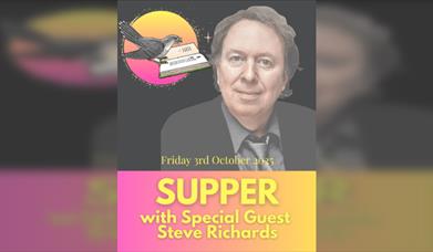 Supper at Ockenden Manor with Steve Richards