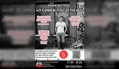 Rhodri Buttrick: mY CoNtRiBuTiOn tO ThE ArTs