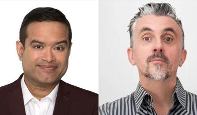 Paul Sinha + Markus Birdman