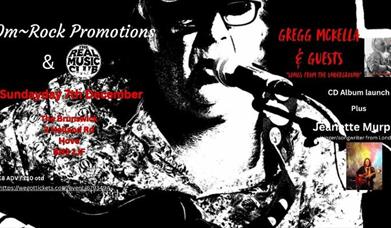 Om~Rock Promotions & the Real Music Club Present Gregg Mckella & Guests Plus Jeanette Murphy