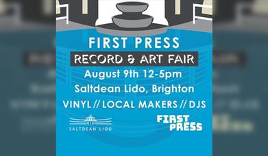 First Press Record & Art Fair @ Saltdean Lido