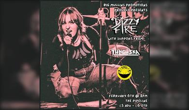 Dizzy Fire w/ support from Tunguska & WALLFROG