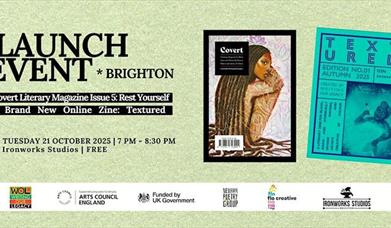 Covert Issue 5 & Textured zine launch: Rest Yourself