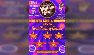 The 5th Brighton Rhythm & Soul Weekend - WEEKEND PASS