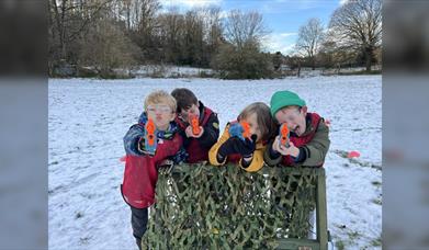 The Outdoors Project | Christmas Holiday Clubs | Kids Outdoor Adventures & Games
