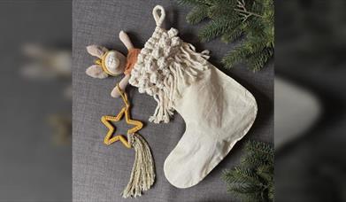 Make a Christmas Stocking with Cocoon & Me