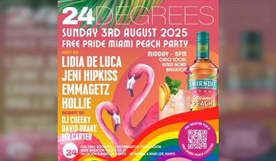 24 Degrees Miami Beach Party - FREE Pride Day Party