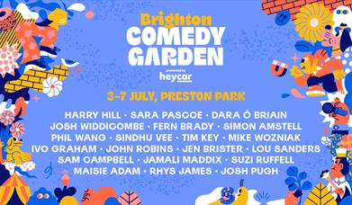 Brighton Comedy Garden line up