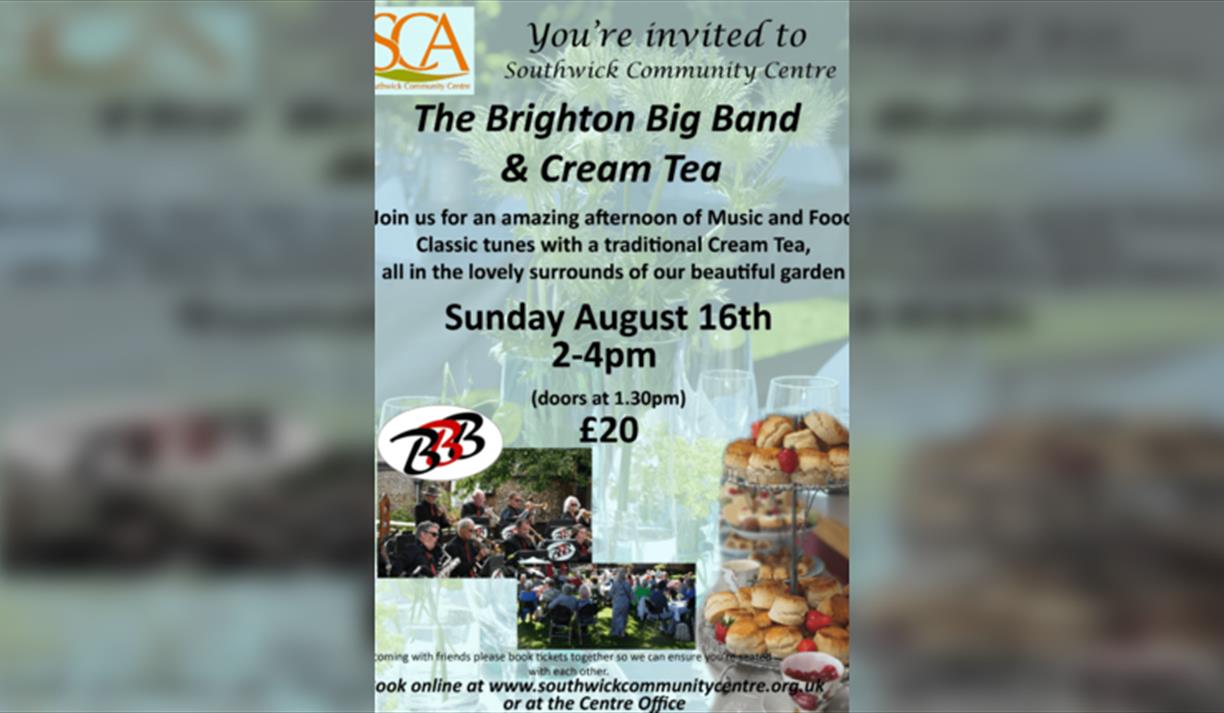 The Brighton Big Band Cream Tea