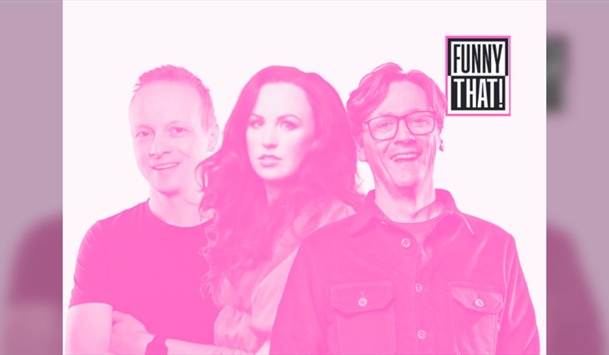 Ed Byrne, Catherine Bohart and MC Stephen Grant