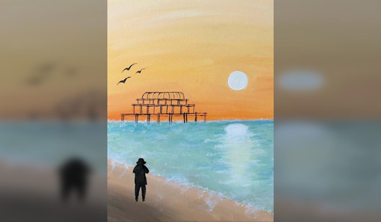 West Pier: Brighton Special - Pinot and Picasso