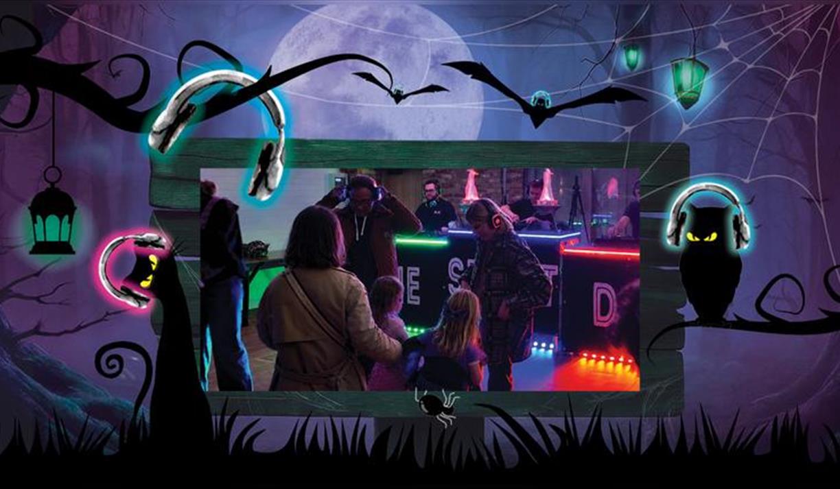 Spooky Family Silent Disco