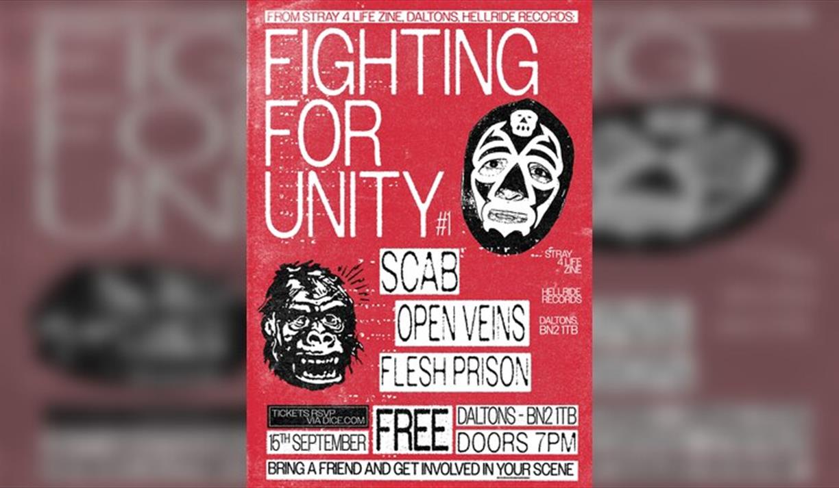 Fighting For Unity 1: Scab, Open Veins (usa), Flesh Prison
