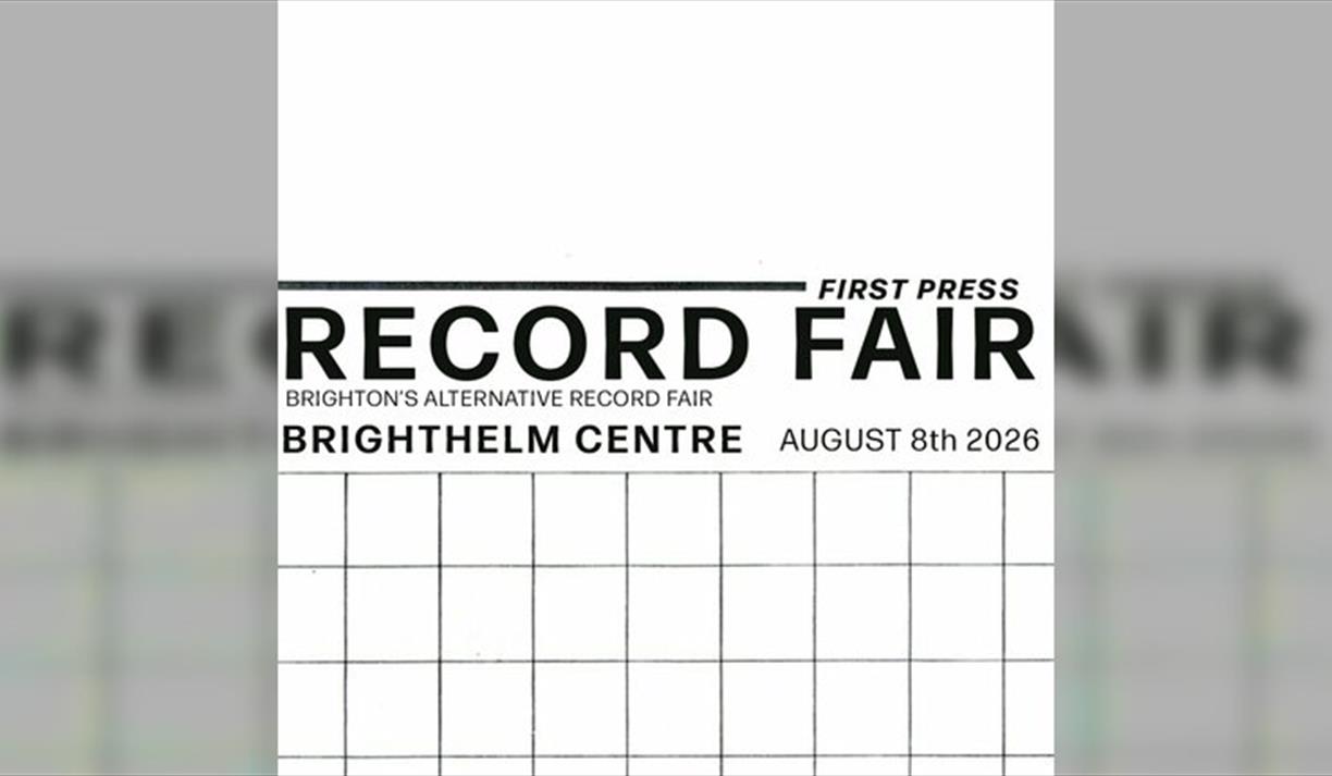 First Press Record Fair at the Brighthelm Centre, Brighton 08/08
