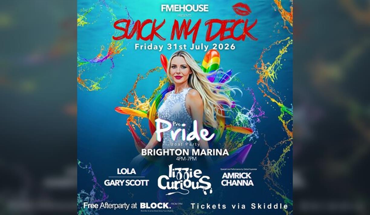 FME HOUSE Pre Pride Boat Party Brighton