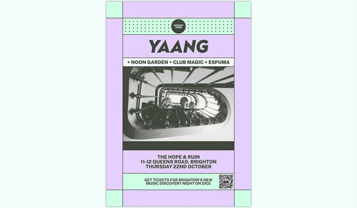 Yaang + Noon Garden + Club Magic + Espuma