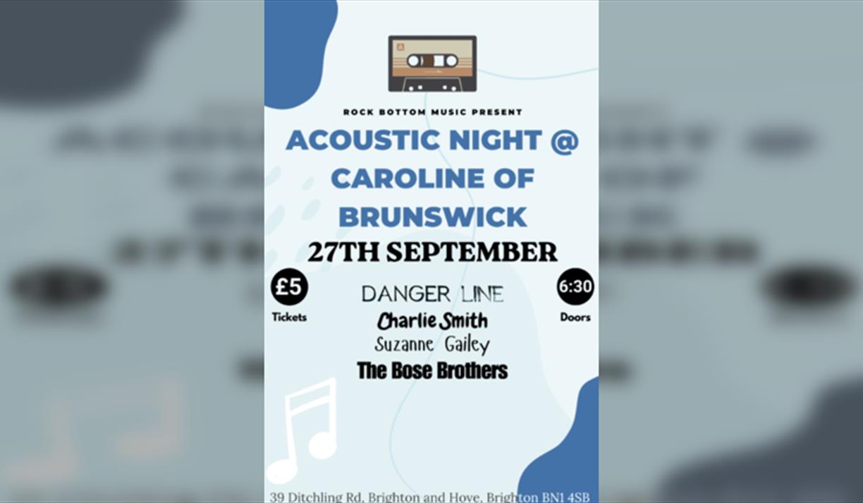 Acoustic Night @ Caroline of Brunswick