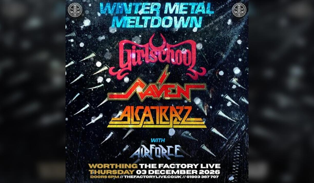 Girlschool + Raven + Alcatrazz + Airforce