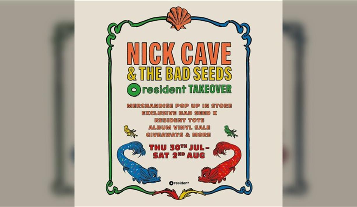 Nick Cave Shop Takeover!
