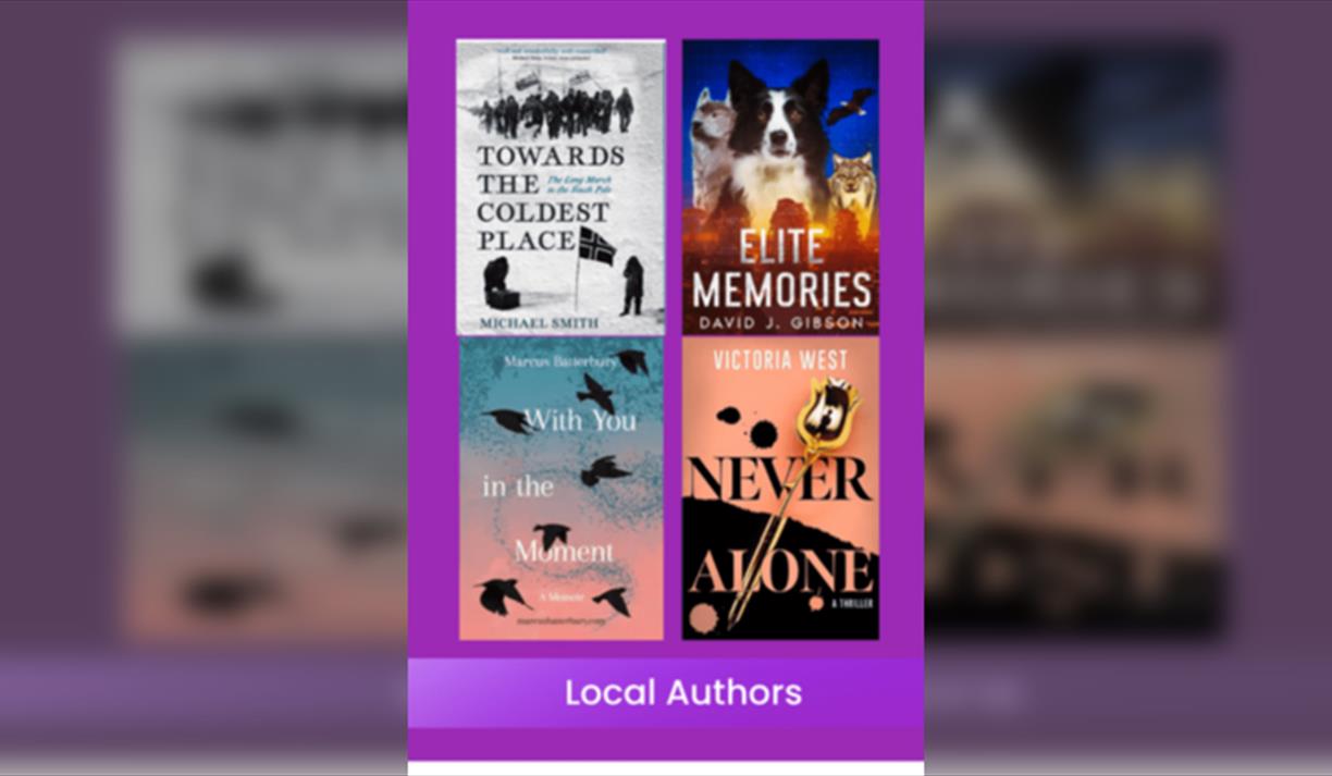 Local Authors - Marcus Batterby, David Gibson, Michael Smith and Victoria West