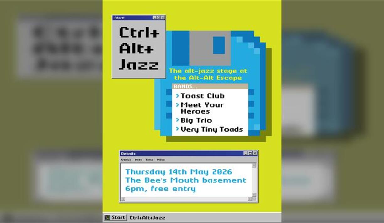 Ctrl+Alt+Jazz at the Alt Alt Escape (Toast Club + Meet Your Heroes + Big Trio + Very Tiny Toads)