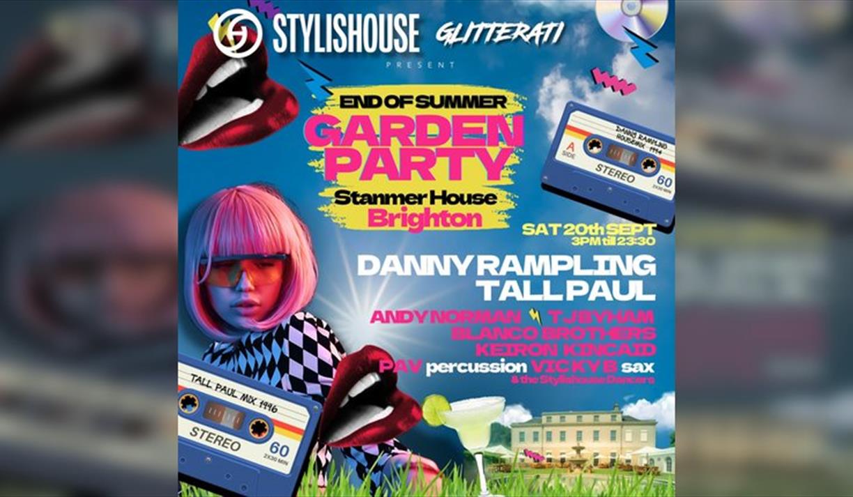 Glitterati & Stylishouse Manor Party: Danny Rampling & Tall Paul