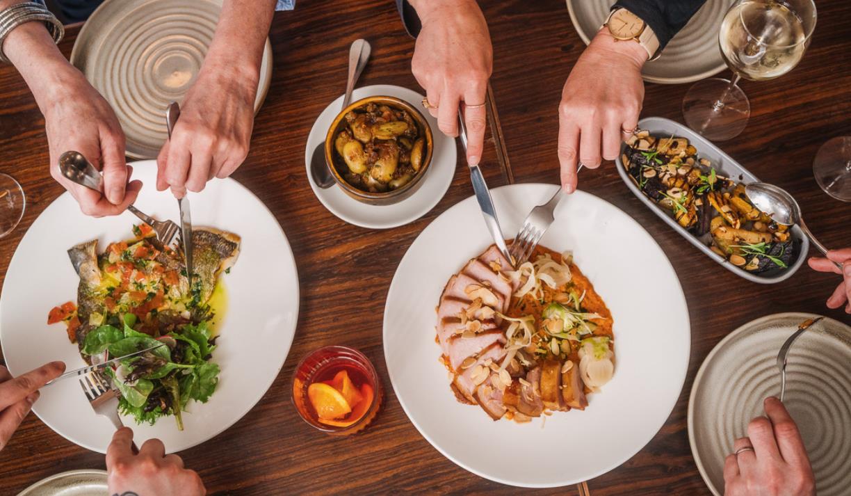 A selection of tasty looking dishes.
