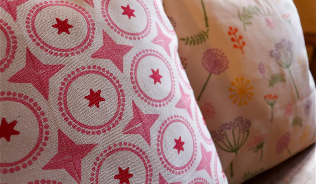 Make Your Own Cushion Cover - Block Printing Workshop