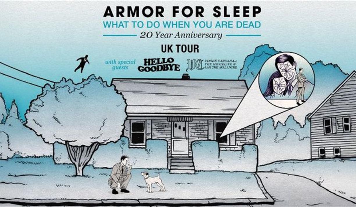 Armor For Sleep 'What To Do When You Are Dead' 20th Anniversary Tour