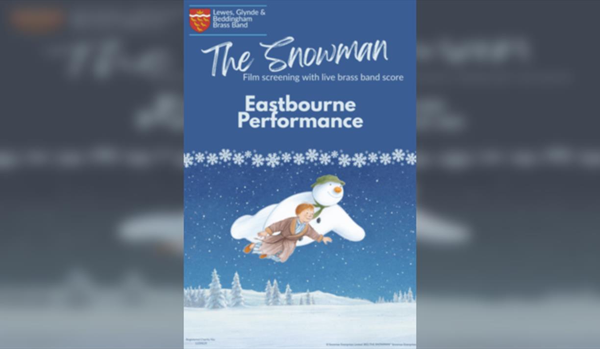 The Snowman with Lewes Brass