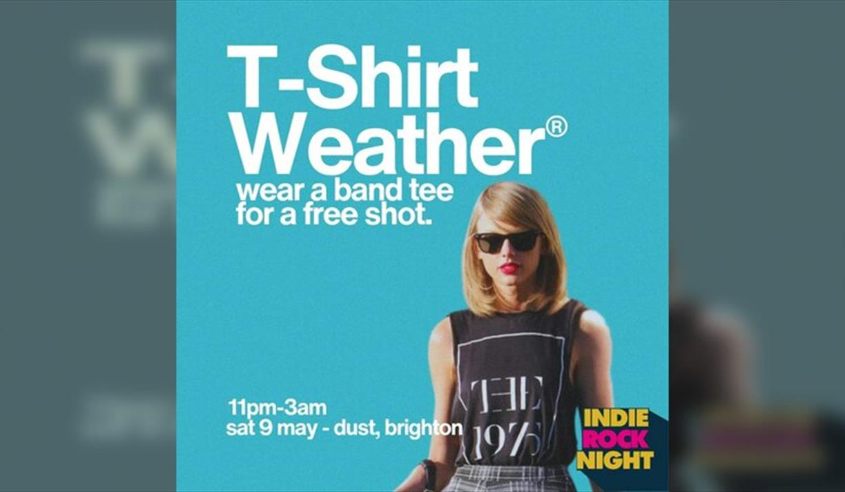 Indie Rock Night: T Shirt Weather