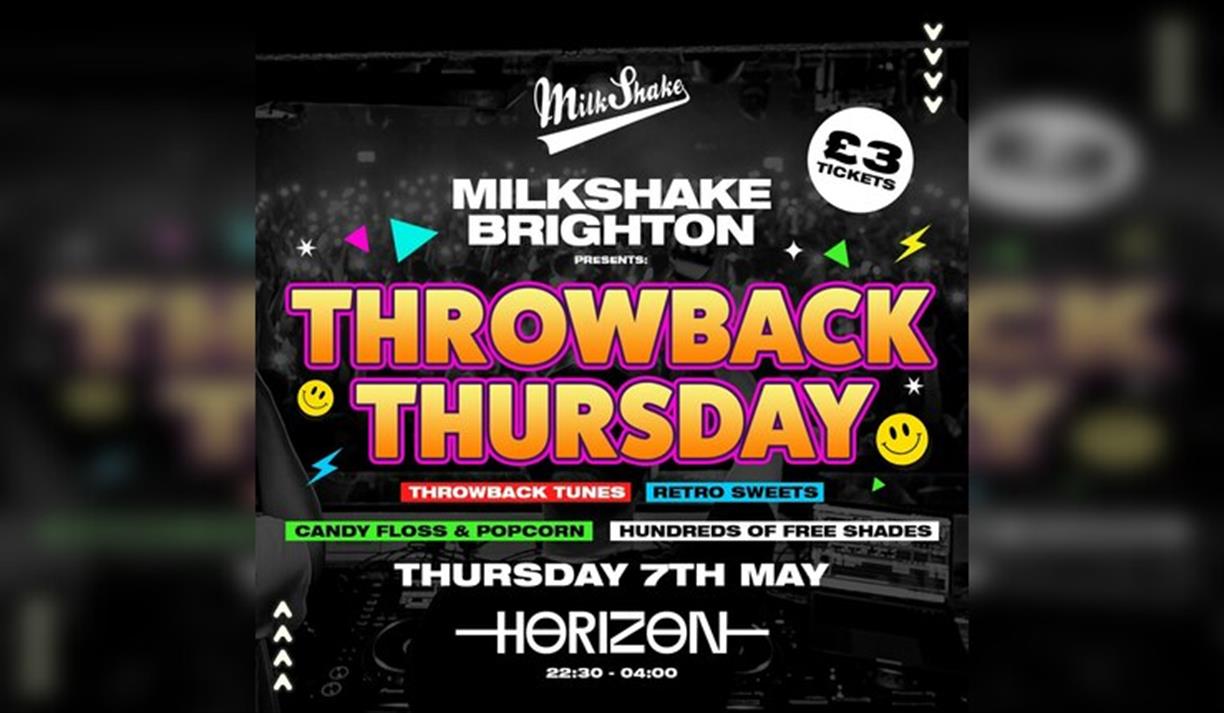 Milkshake Throwback Thursday At Horizon