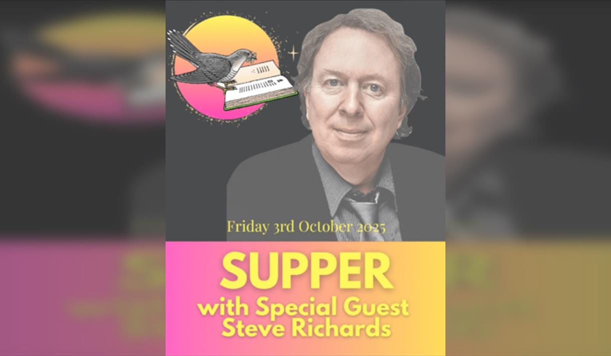 Supper at Ockenden Manor with Steve Richards