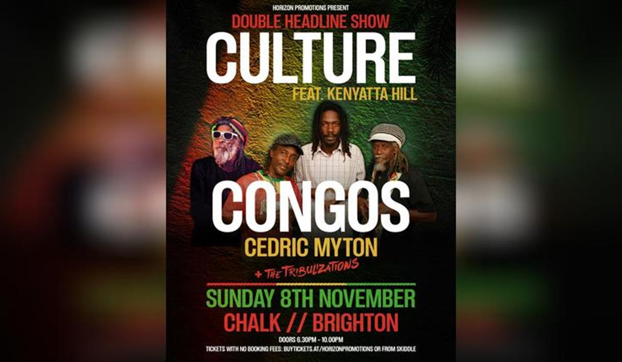 Culture Feat Kenyatta Hill & Congo's Cedric Myton