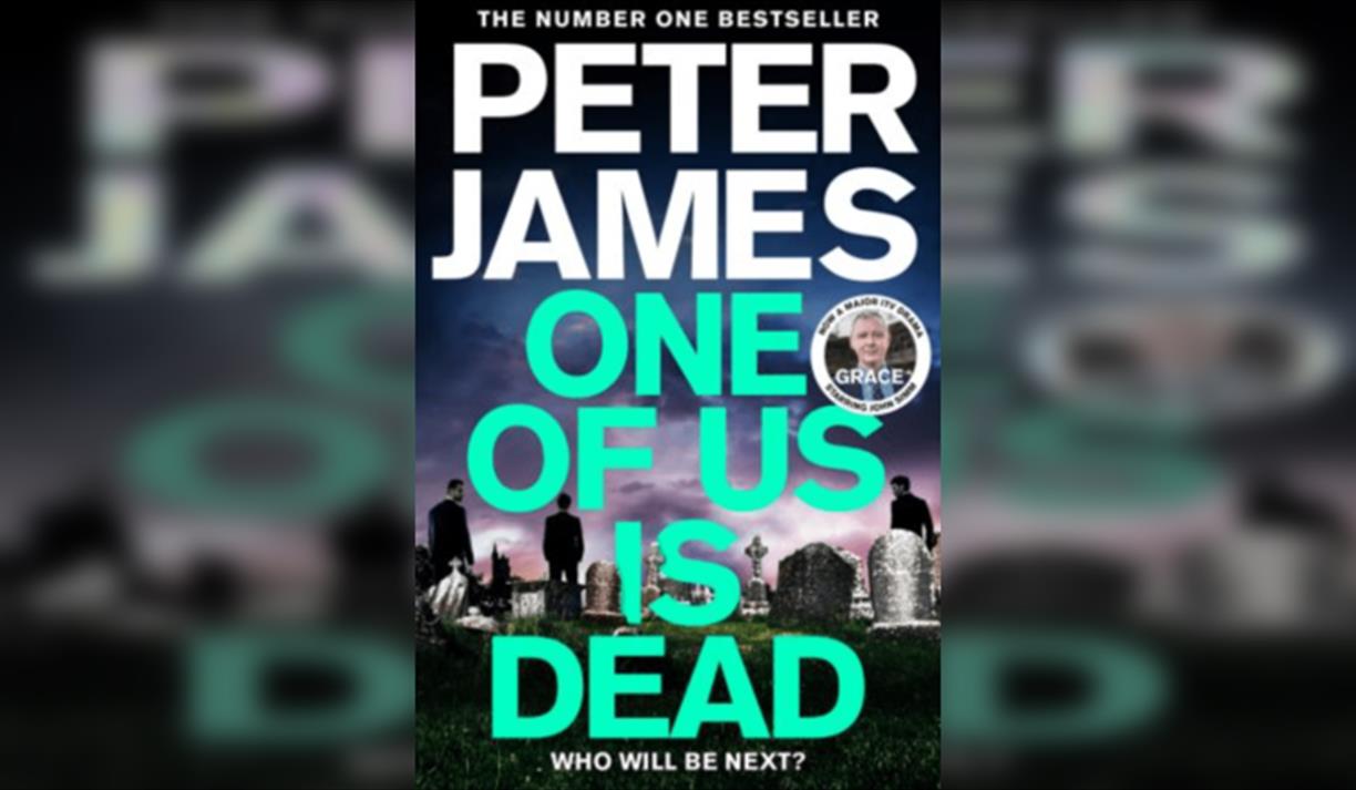 An Evening with Peter James for One of Us Is Dead