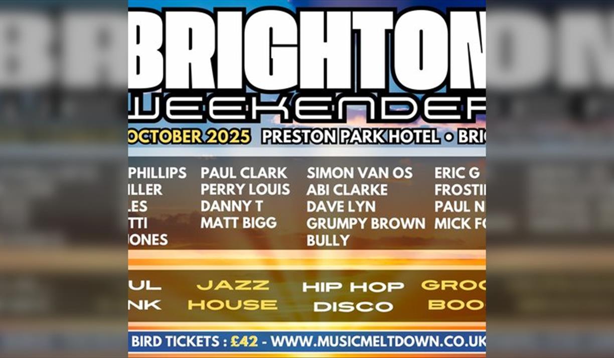 Brighton Weekender 2025