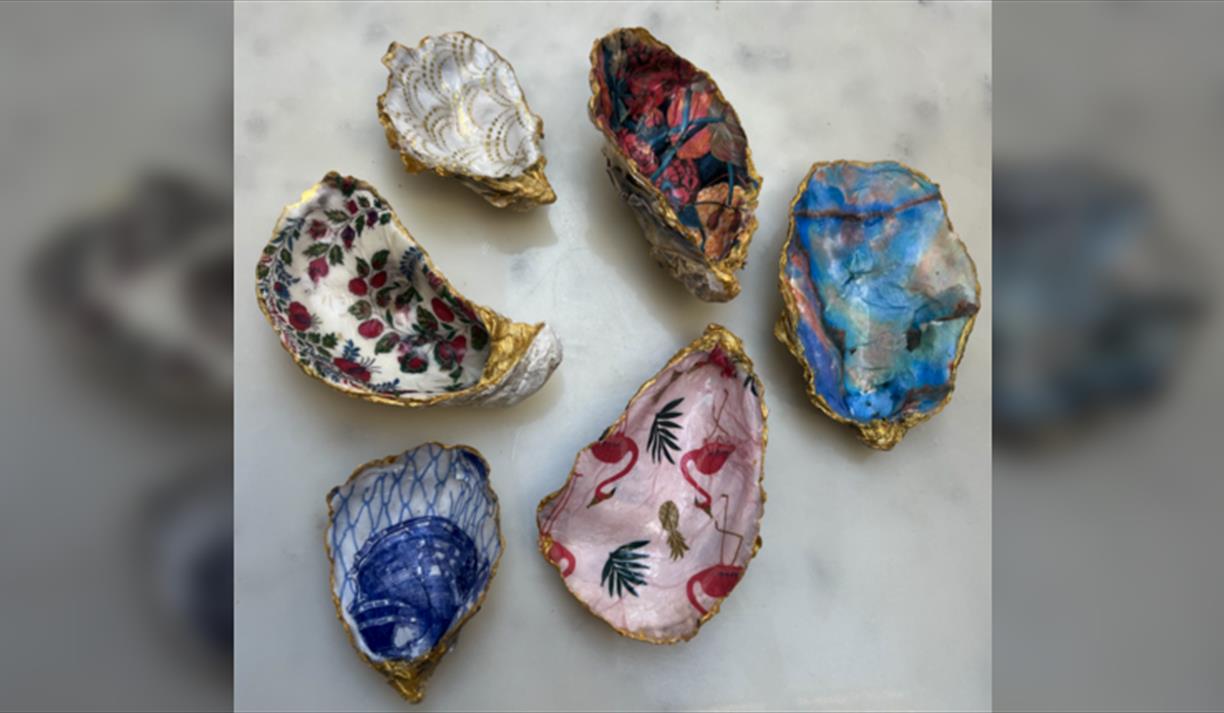 Brighton Seaside Treasures: Oyster Shell Art