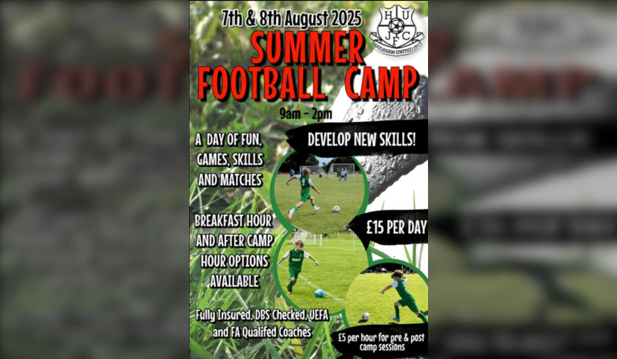 Football Camp Days - 7th August